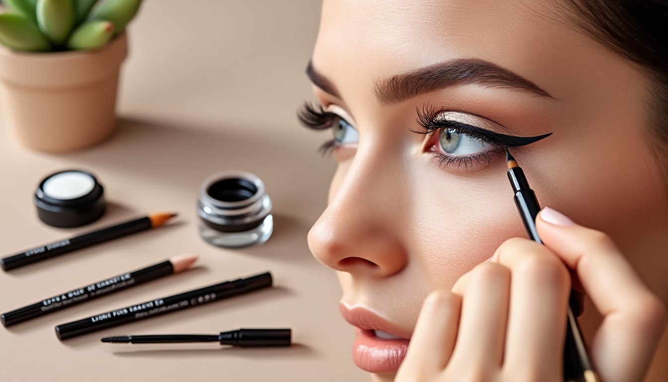 Eyeliner : les formats selon la dextérité