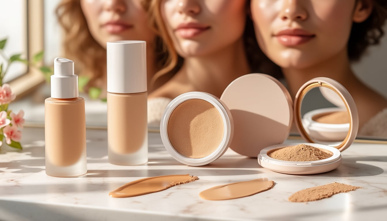 Fond de teint fluide, crème ou poudre : selon la peau