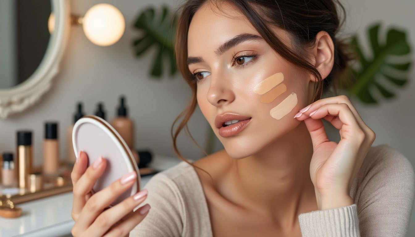 Maquillage du teint : trouver sa nuance de fond de teint