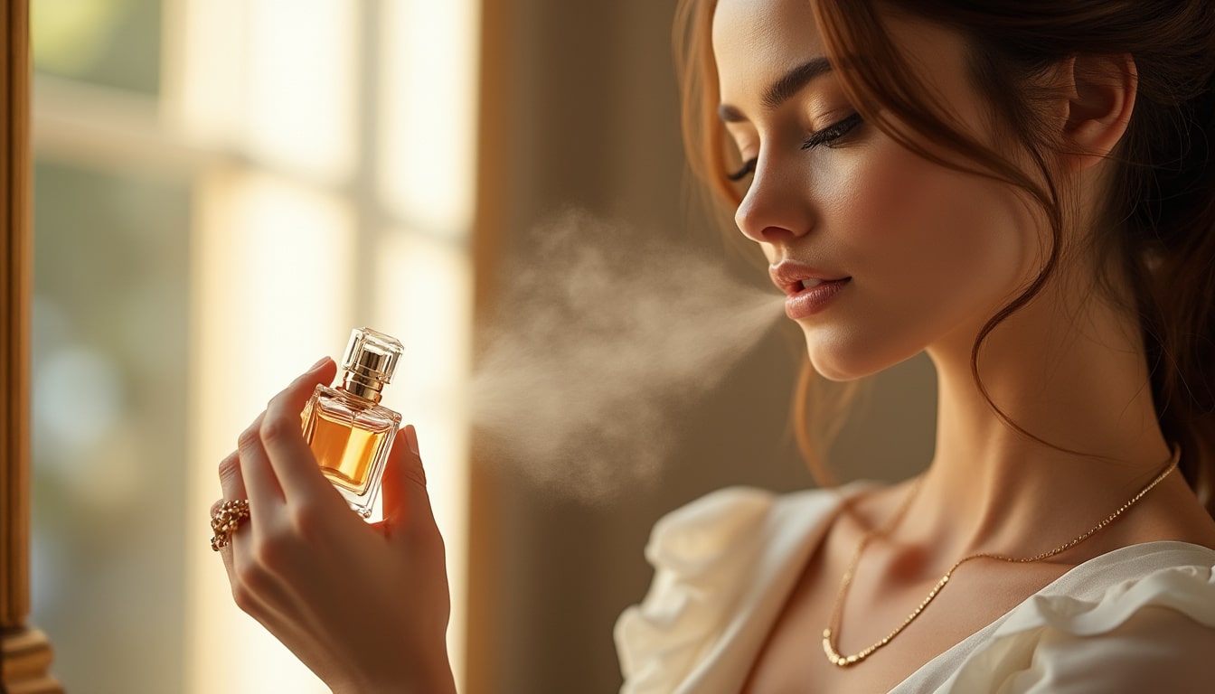 Où vaporiser son parfum : les points de pulsation